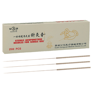 200 pièces aiguilles d'acupuncture séchage aiguilletage vente en gros jetable stérile - Product Image 3