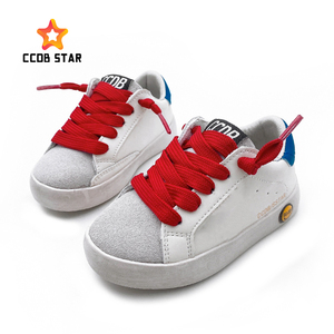 Scarpe Casual comode alla moda per <span class=keywords><strong>bambina</strong></span> suola in gomma per bambini scarpe sportive personalizzate scarpe da ginnastica per bambini in pelle di marca Star per ragazzi - Product Image 2