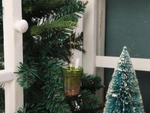 Pendentif de tasse à eau sur le thème de Noël, décoration de vacances, idée de <span class=keywords><strong>cadeau</strong></span> personnalisée pour la maison et le <span class=keywords><strong>jardin</strong></span> - Product Image 2