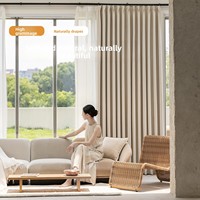Rideau occultant rayé en chenille double face, personnalisable, nouveau, respectueux de l'environnement, sans formaldéhyde, pour chambre à coucher et salon