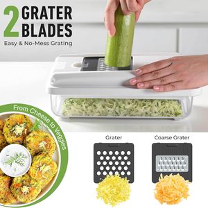 Cortador <span class=keywords><strong>de</strong></span> Frutas y Verduras Cedar Space, el Más Vendido, con Cuchillas Intercambiables, Utensilio <span class=keywords><strong>de</strong></span> <span class=keywords><strong>Cocina</strong></span> Manual - Product Image 4