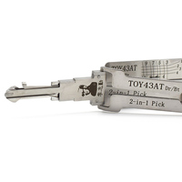 Outil de décodage et de crochetage 2-en-1 Lishi TOY43AT Dr/Bt pour l'ouverture de serrures de portières de voitures – Outils professionnels de serrurier pour véhicules