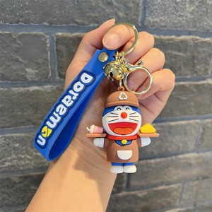 10cm phim hoạt hình <span class=keywords><strong>Doraemon</strong></span> Keychain Mặt dây chuyền dễ thương dingdang mèo búp bê xe Keychain Túi Mặt dây chuyền Quà Tặng bán buôn món quà giáng sinh - Product Image 3