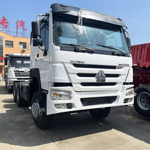Camión Tractor Usado Howo Sinotruk, Cabeza Tractora de Servicio Pesado de 10 Ruedas 6x4, Camión Tractor de <span class=keywords><strong>Segunda</strong></span> <span class=keywords><strong>Mano</strong></span> de 371hp, Camión de Servicio Pesado - Product Image 3