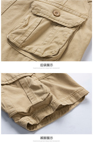 Nouvelle Collection Été 2023 – Short Cargo Camouflage Tricoté Décontracté pour Homme, Grande Taille, Style Européen et Américain, Respirant et Écologique - Product Image 6