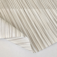 STARUNK Tissu en maille Teslin ignifuge tissé croisé, très vendu, en rouleau, 70% PVC 30% Polyester, pour chaise de jardin extérieure