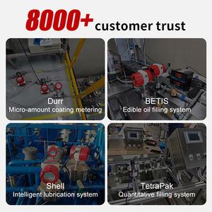 パルス油圧丸歯車流量計Dn500 10インチ4-20ma Rs485,中国工場価格糖蜜用洗剤水 - Product Image 5