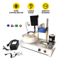 Machine de lapidaire automatique pour le meulage de pierres précieuses, machine gemmologique avec fonctions de facetage et de polissage