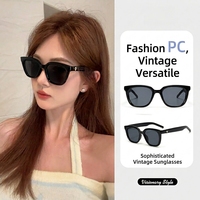 Gafas de Sol Cuadradas Extra Grandes con Protección UV Modelo 666 para Hombre y Mujer, Ideales para Conducir al Aire Libre, con Certificación CE, Gran Venta