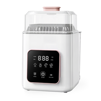 Stérilisateur-sécheur vapeur automatique 4-en-1 pour la maison et la garderie, machine à laver les biberons silencieuse de comptoir, vente en gros