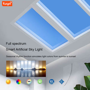 Smart Blue Sky Light Lámpara de <span class=keywords><strong>techo</strong></span> Control de aplicación y ritmo biológico Simula la irradiación de la luz solar <span class=keywords><strong>Tragaluz</strong></span> artificial Panel LED - Product Image 4