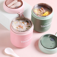Boîte à lunch isotherme en acier inoxydable 304 avec couvercle en PP, capacité minimaliste, design portable et mini pour enfants, femmes et bureau