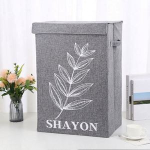 Bathroom Storage Box Modern Design Storage Box Hollow Cardboard Storage Box Dirty <b>Clothes</b> Basket Fabric Foldable Storage Box - Product Image 5