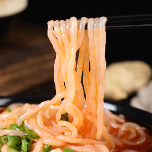 Pâtes konjac instantanées faites à la main Nouilles shirataki aux tomates à faible teneur en glucides Certifié casher et halal Emballage en vrac/sac BRC Jas - Product Image 5