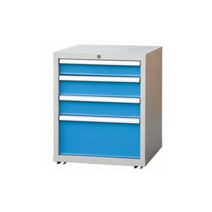 Armoires de rangement professionnelles en acier robuste industriel 4 tiroirs équipement de <span class=keywords><strong>Garage</strong></span> - Product Image 1