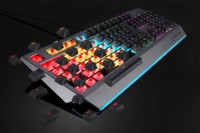 Clavier mécanique en gros, espagnol, Teclado Gamer, ergonomique, personnalisé, PC, ordinateur portable, rétroéclairage RVB, clavier mécanique de jeu