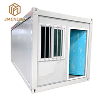 Maison conteneur préfabriquée pliable de 20 pieds ou 40 pieds, extensible et détachable, pour servir de bureau, d'hôtel, de magasin extérieur ou de kiosque