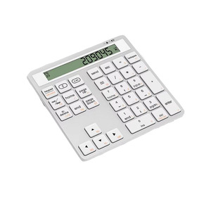Teclado Numérico Inalámbrico 2.4G con Pantalla y Calculadora - Teclado Numérico Inalámbrico Delgado de 34 Teclas Portátil - Product Image 2