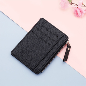 Sac à cartes ultra-mince pour femmes <span class=keywords><strong>porte</strong></span>-monnaie coréen Zip Bus étudiants <span class=keywords><strong>porte</strong></span>-<span class=keywords><strong>carte</strong></span> <span class=keywords><strong>bancaire</strong></span> avec poche à fermeture éclair - Product Image 4
