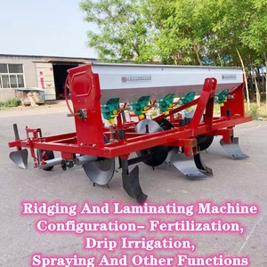 Tracteur suspendu équipement agricole légume Ridger <span class=keywords><strong>Film</strong></span> paillage engrais applicateur Machine fournie boîte de vitesses cultivateur - Product Image 5
