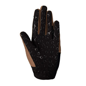 Gants d'équitation d'hiver avec logo personnalisé, en cuir synthétique extensible dans les quatre sens, imperméables et respirants - Product Image 3