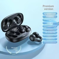 Casque de sport sans fil à conduction osseuse transfrontalier, non intra-auriculaire, à clipser, étanche IPX5