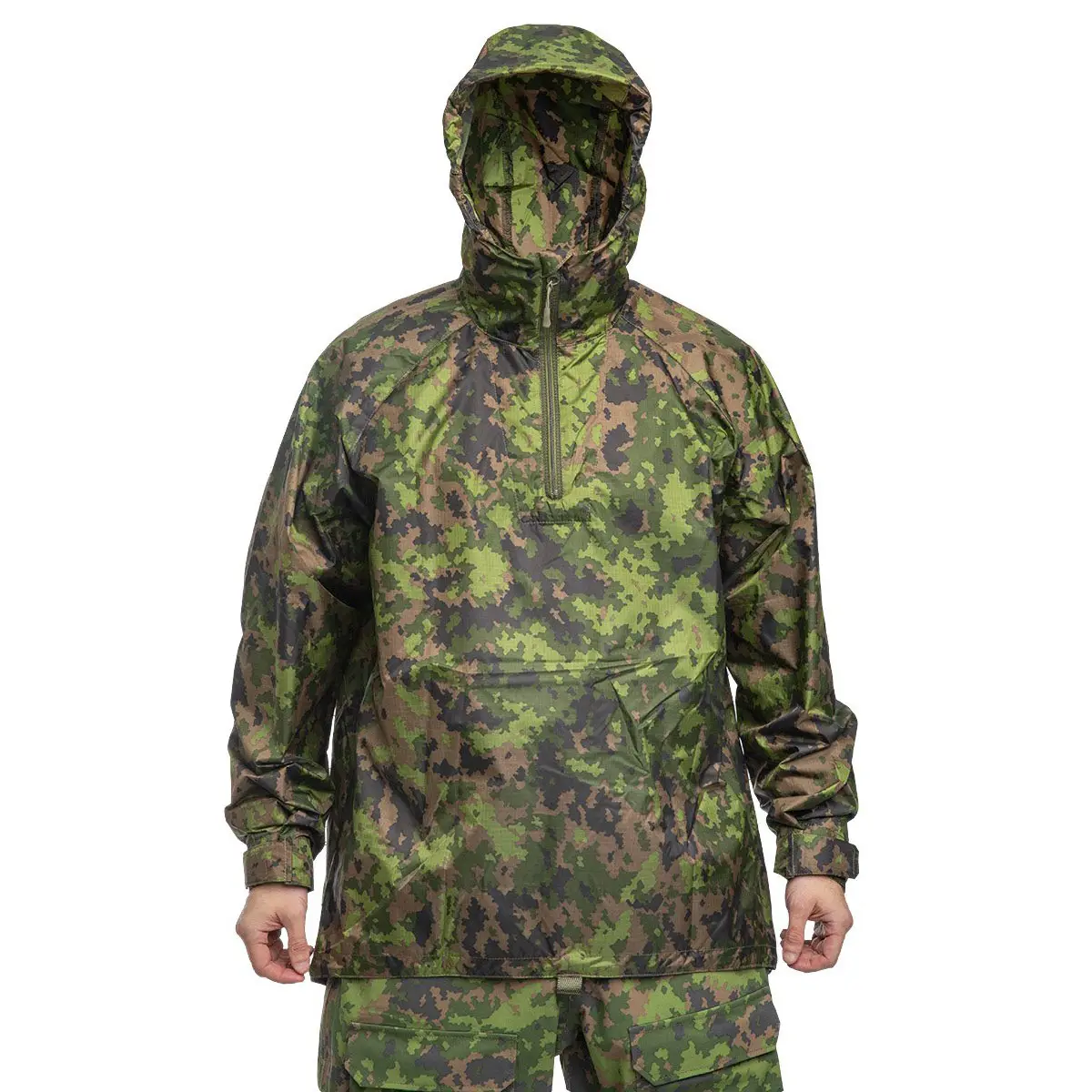 Giacca antipioggia mimetica impermeabile da uomo leggera all'aperto antivento traspirante impacchettabile giacche da caccia giacca Anorak