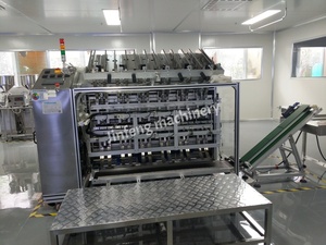 Machine de remplissage et de scellage entièrement automatique pour masques faciaux, liquides cosmétiques et masques liquides pour les yeux - Product Image 2