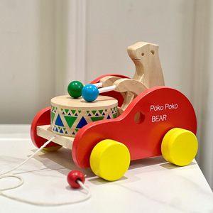 Cross-border Walker Pull-Along Wooden Educational Toy for Children 4-6 Years Old Early Learning Gift with Color Box Packaging - Product Image 3