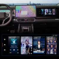 Moniteur de divertissement de passager en voiture de qualité supérieure pour Jetour Freedom Jetour Traveler-Écran multimédia compatible HDMI