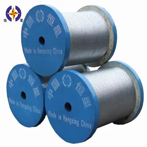 7 Wire Strand BS 183 7/4.75mm Class A Hot Dipped Galvanized Steel Strand For Stay Wire