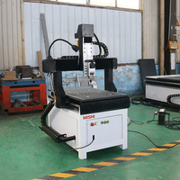 6090 6060 Machine de fraisage CNC 3 axes en fonte avec système de contrôle DSP haute précision pour le bois, l'acrylique et l'industrie publicitaire