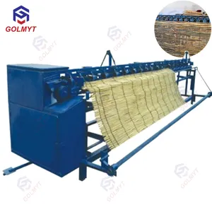 Trade Assurance Bamboo and Reed Mat Weaving Machine Reed Screen Knitting Machine