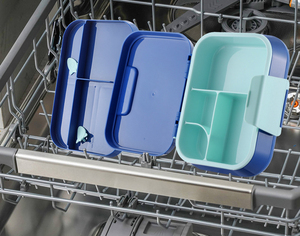 3-in-1 <b>Compartment</b> Bento <b>Box</b> 900ml/1000ml/1025ml PP5 Leakproof <b>Lunch</b> <b>Box</b> with Cutlery & Sauce <b>Box</b> Custom Logo - Product Image 5