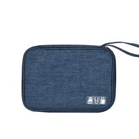 Vente flash - Étui de rangement pour accessoires électroniques étanche et fin - Sac organisateur de câbles de voyage pour cartes USB et SD