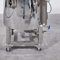Machine de fabrication de savon combinée de haute qualité 200L, mélangeur homogénéisateur haute vitesse, mélangeur de peinture, machine à cire d'abeille