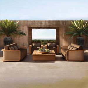 كرسي استلقاء عالي الجودة لحمام السباحة مصنوع من خشب الساج، كراسي استرخاء خارجية لحمام السباحة، سرير نهاري - Product Image 6