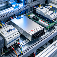 Alimentation électrique CC industrielle réglable Meanwell MSP-450-24 450W, pour applications médicales et laser, 24V