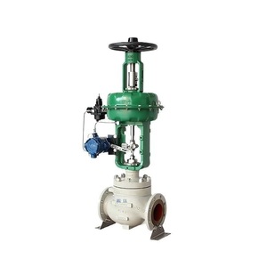 Vanne de régulation pneumatique à siège unique Szspsk DN15-DN500 pour vapeur, huile thermique, centrale électrique avec positionneur - Product Image 2