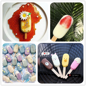 Molde de silicona personalizado para helados de verano, paletas de hielo y pasteles para bebés - Product Image 4