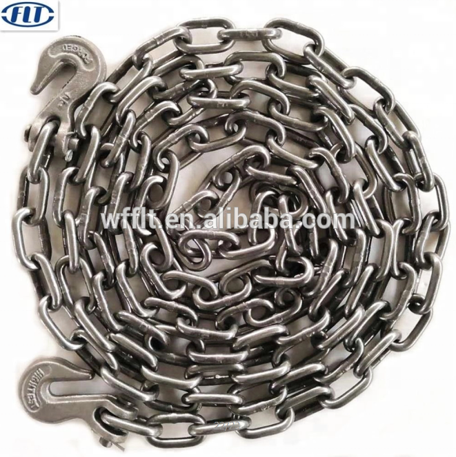 Заводская поставка, самоклеящаяся цепь G43 американского типа 3/8 дюйма с двумя захватными крючками