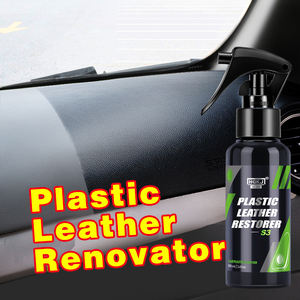 สเปรย์ฟื้นฟูพลาสติกรถยนต์ hgkj มืออาชีพหนังและยางให้สีดำเงาภายในที่สมบูรณ์แบบในกระบวนการทำความสะอาดรถยนต์ - Product Image 2