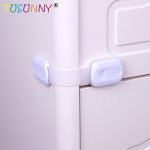 Verrou de sécurité pour armoire pour bébé, bloqueur de tiroir de porte d'armoire de réfrigérateur pour enfants, verrou en plastique pour la sécurité des bébés, verrous de sécurité pour armoire - Product Image 2