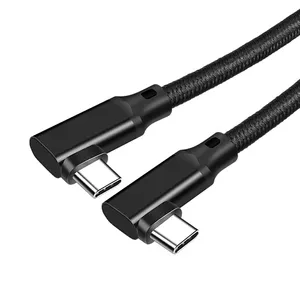 USB3.2 Gen2 doble codo tipo-C VR LINK cable de datos multifuncional Quest2 con cable de video de proyección de juego metacósmico IC