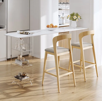 Nouvelle combinaison moderne et minimaliste 2026 de table et chaises de bar à pieds hauts