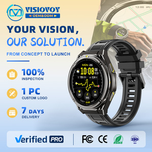 Montre connectée numérique Visiovoy OEM 2027, personnalisée pour hommes, sport, alarme, mode, montre, reloj, fitness, étanche, compatible Android et iOS - Product Image 1