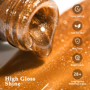 AILANUO nueva moda finales de otoño ojo de gato esmalte de uñas Gel cuentas de vidrio 30 colores caramelo Castaño marrón luz flotante UV Gel - Product Image 4