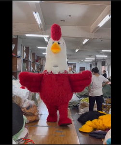 Costume de cosplay, mascotte de fête, robe de coq, costumes gonflables de 2 m et 2,6 m, poulets de combat - Product Image 6