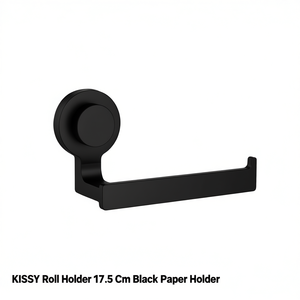 Portarotolo KISSY 17,5 cm Nero - Product Image 3