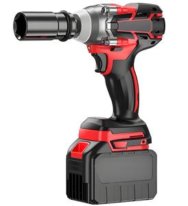 直接取引高品質1/2インチ4.0ahバッテリーコードレス高トルクブラシレス電動インパクトレンチ